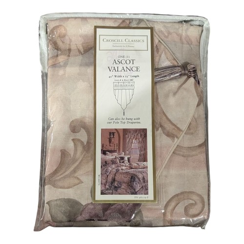 Croscill cassis ascot valance - croscill,